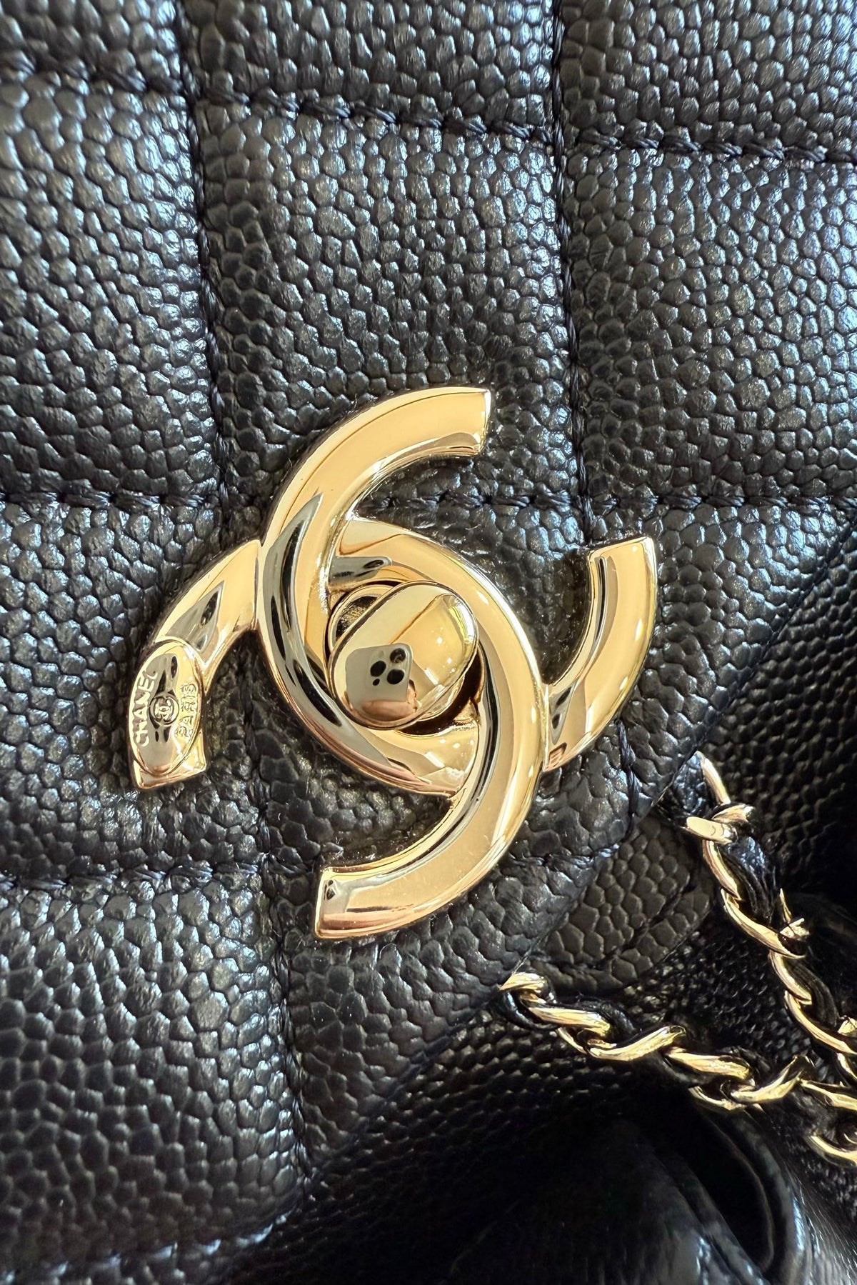 Chanel Classic Quilted Caviar Small Backpack