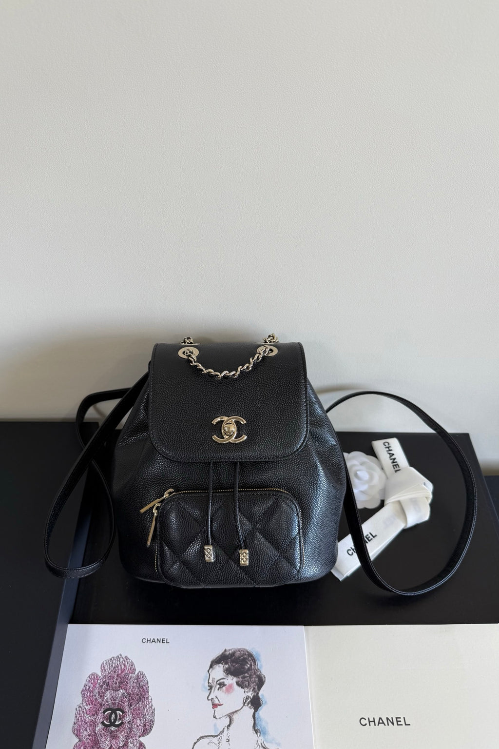 Chanel Business Affinity Backpack Small