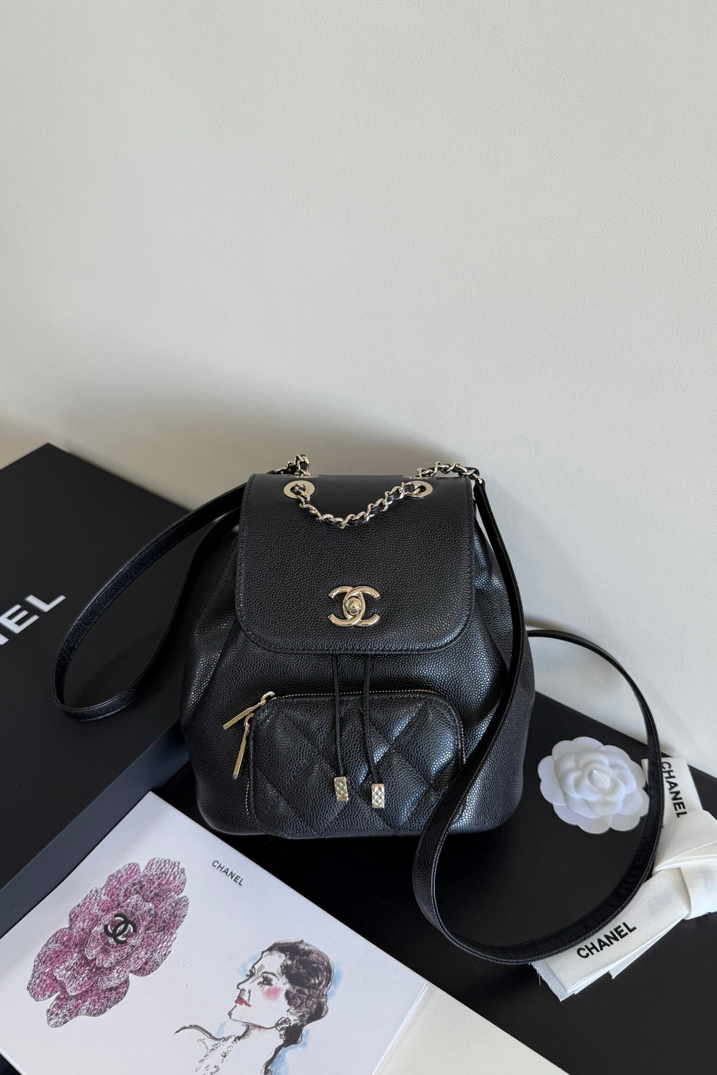 Chanel Business Affinity Backpack Small