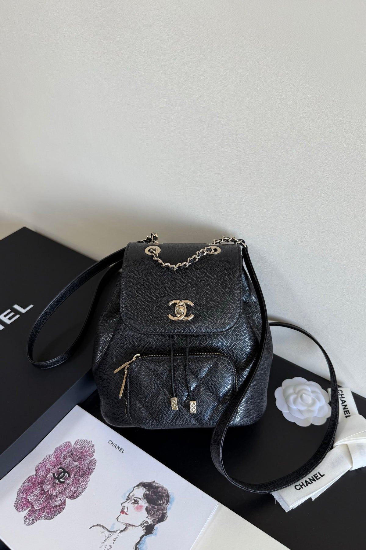 Chanel Business Affinity Backpack Small