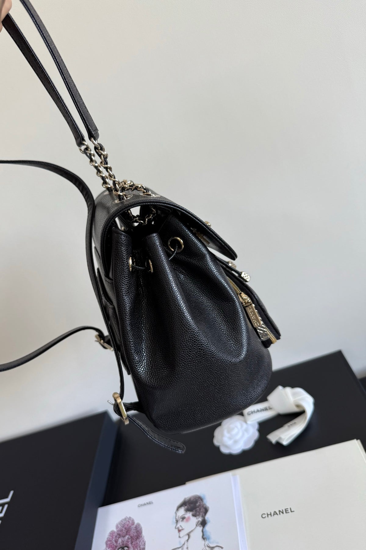Chanel Business Affinity Backpack Small