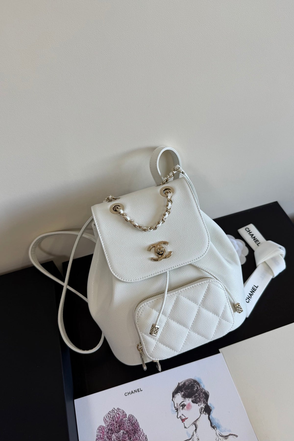 Chanel Business Affinity Backpack Small