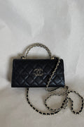Chanel Caviar Kelly Handle Flap Bag