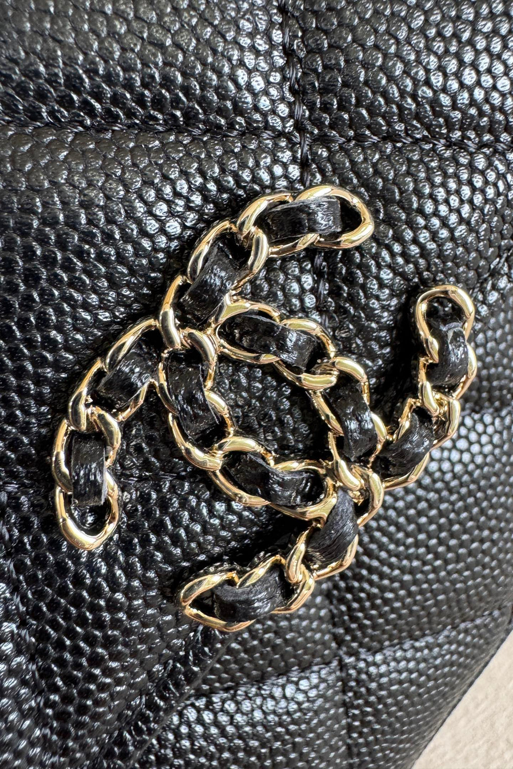 Chanel Caviar Kelly Handle Flap Bag