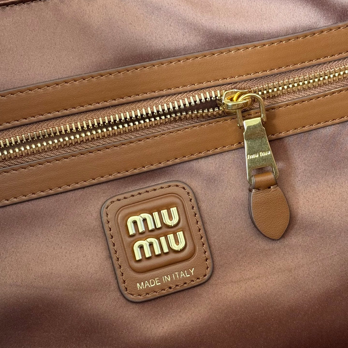 Miu Miu Leather Beau Bag
