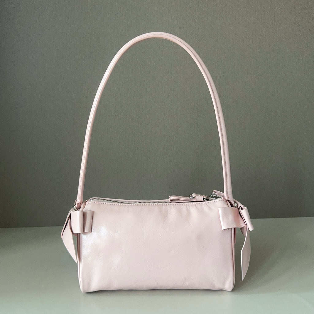 Miu Miu Blush Shiny Leather Pouch