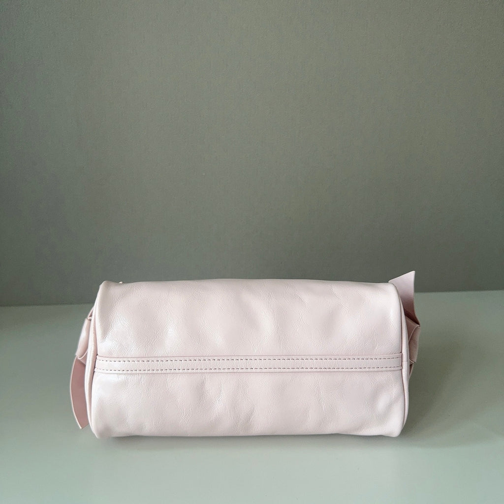 Miu Miu Blush Shiny Leather Pouch