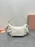Miu Miu Pocket Leather Nappa Shoulder Bag