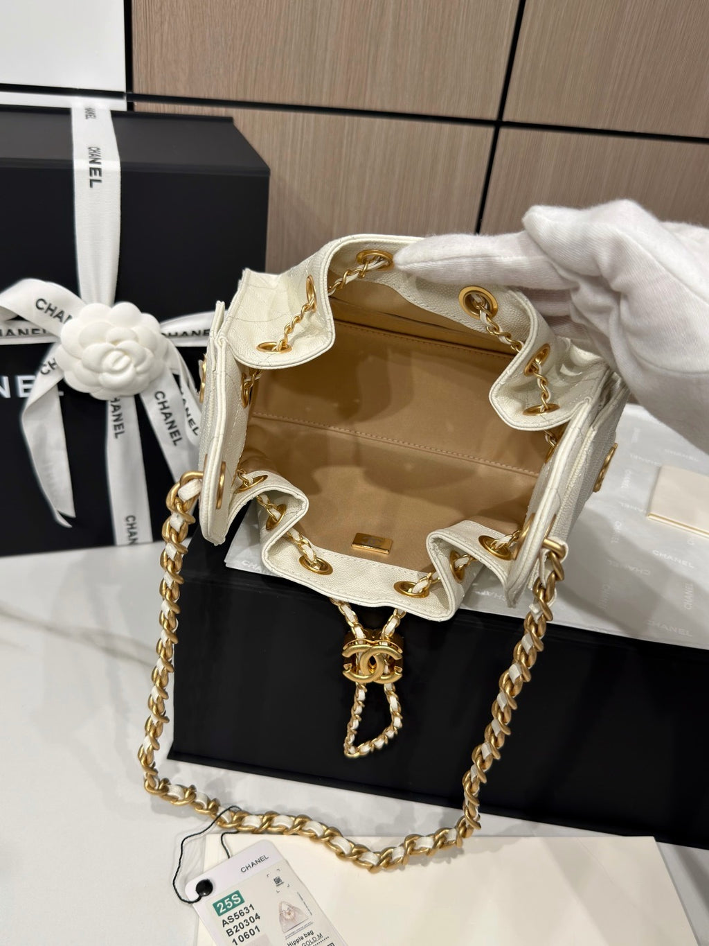Chanel 25 Mini Bucket Bag