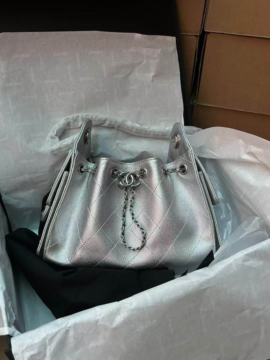 Chanel 25 Mini Bucket Bag
