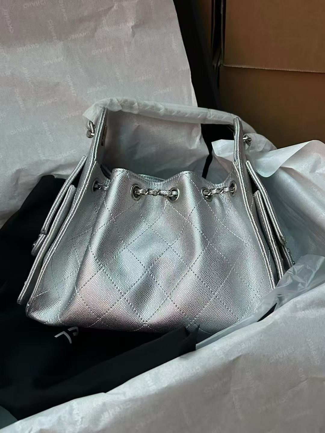 Chanel 25 Mini Bucket Bag