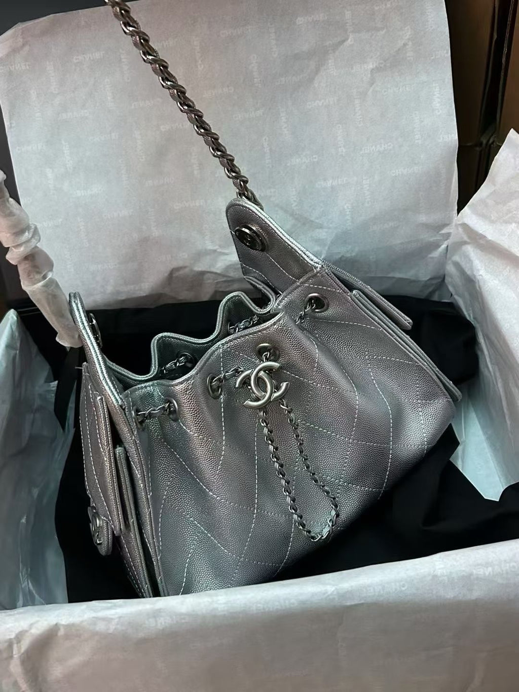 Chanel 25 Mini Bucket Bag