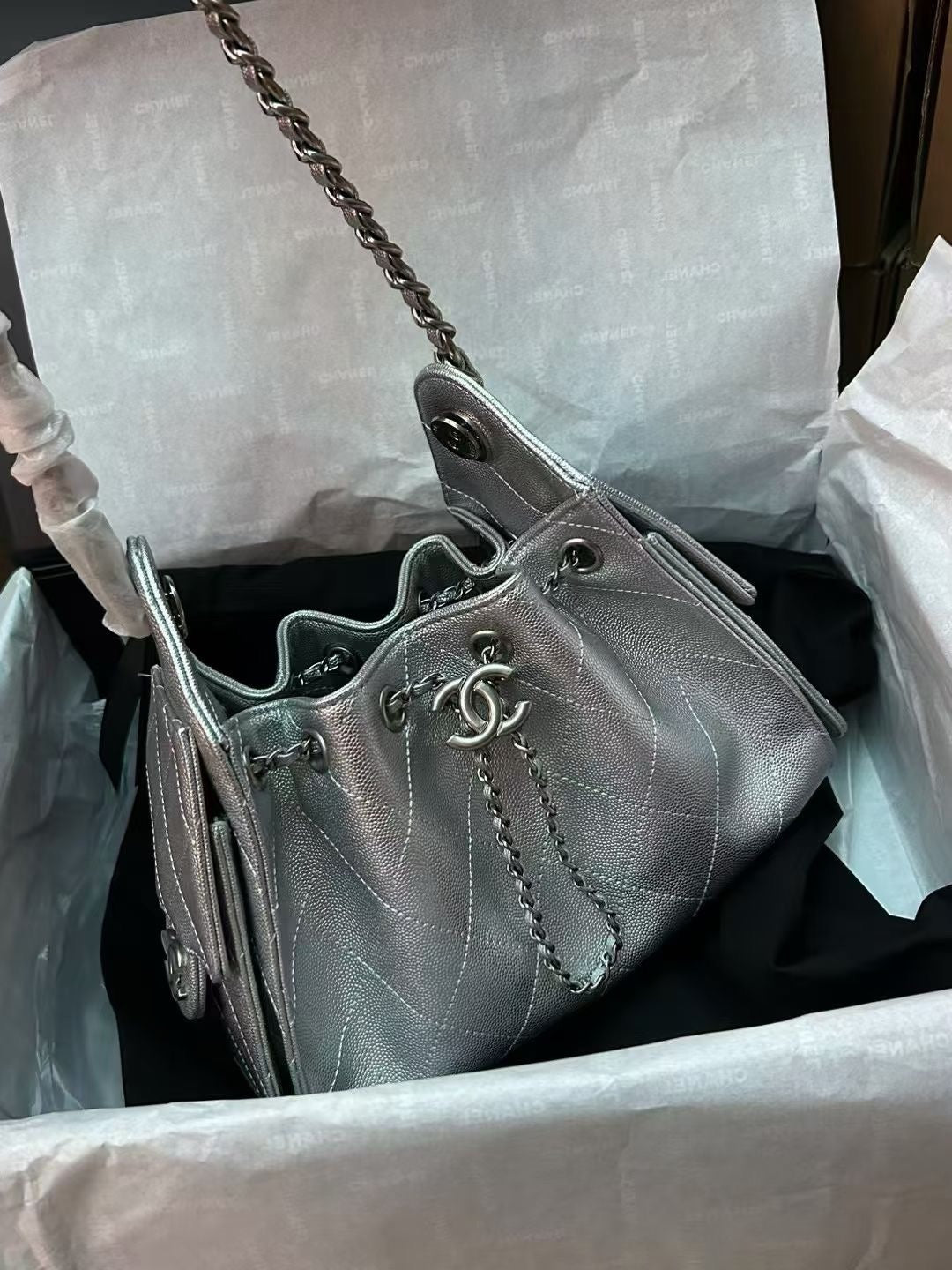 Chanel 25 Mini Bucket Bag
